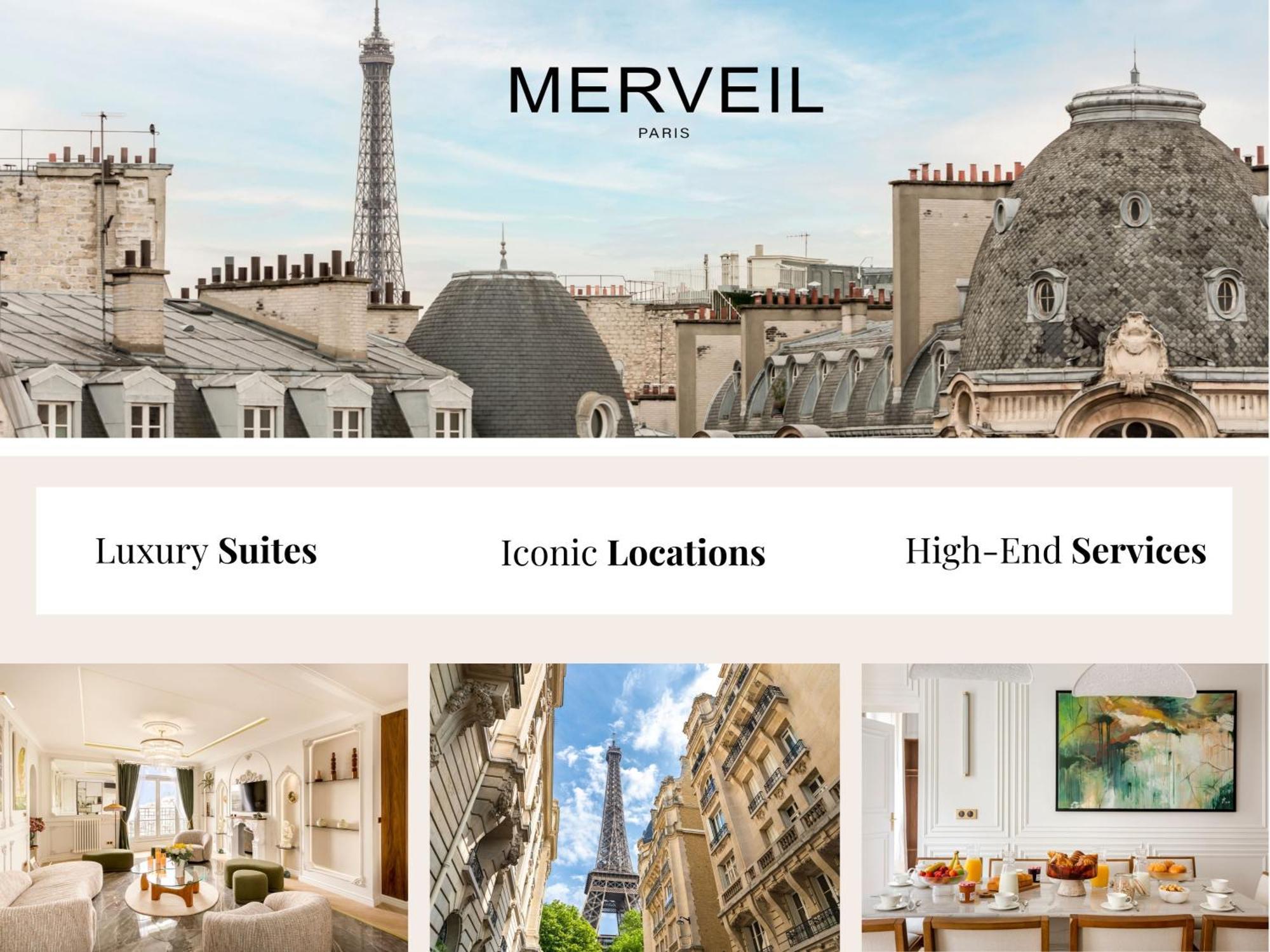 Merveil - Luxury - Champs Elysees - Mermoz Appartement